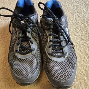 Fila Men's Black and Gray Athletic Shoes